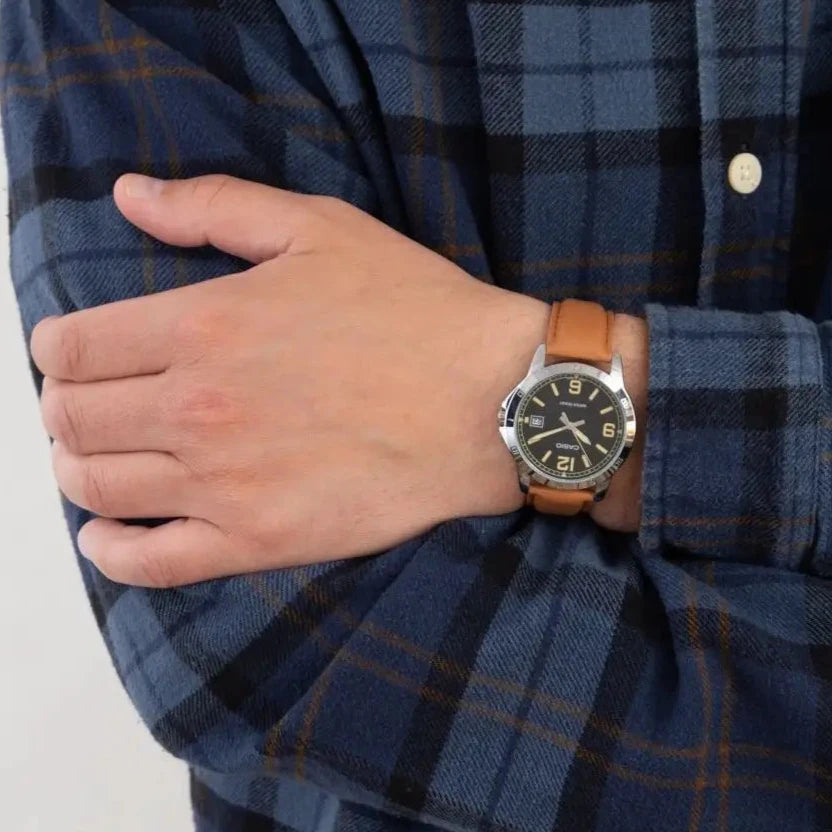 Reloj Casio MTP-V004L-1B2 Hombre - Análogo