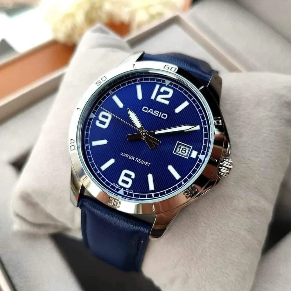 Reloj Casio MTP-V004L-2B Hombre - Análogo