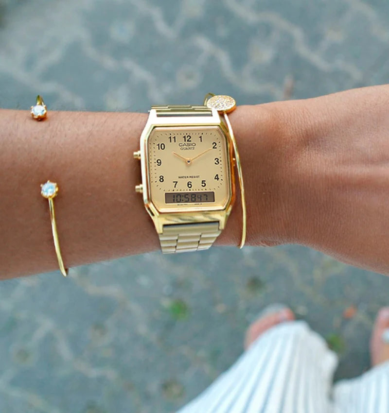 Reloj Casio AQ-230GA-9B Unisex - Análogo Digital