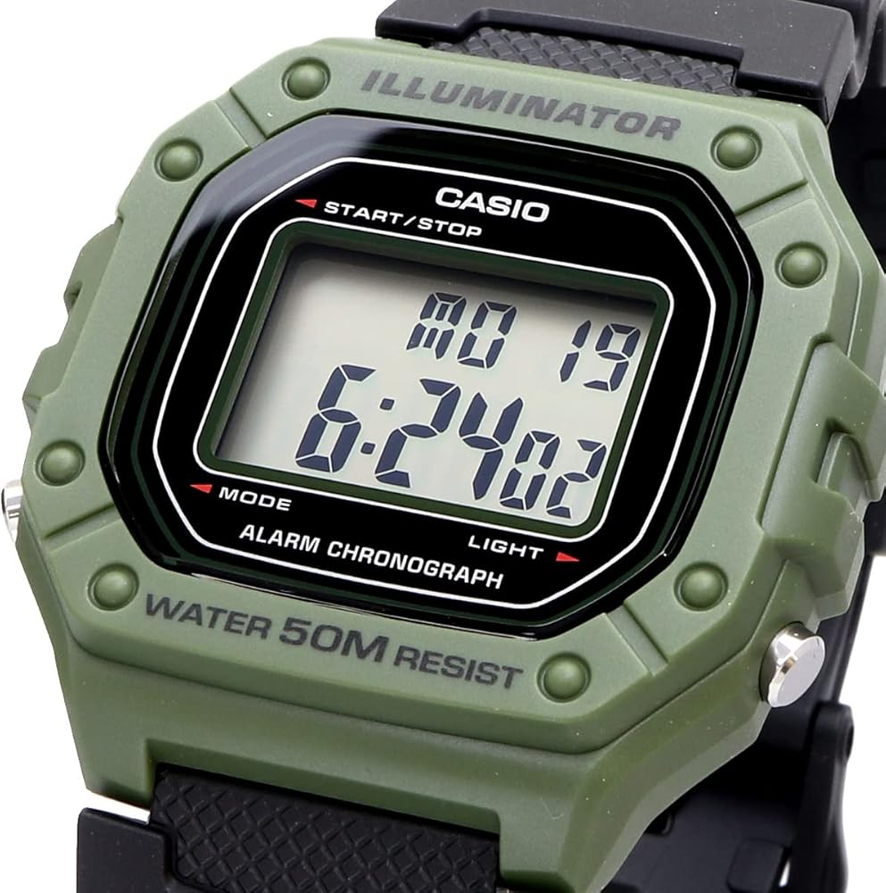 Reloj Casio W-218H-3AV Unisex - Digital