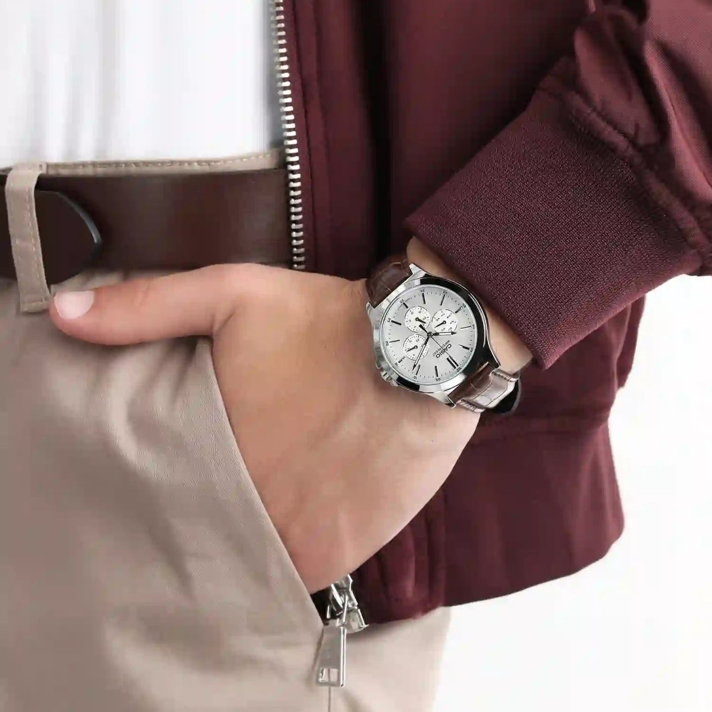 Reloj Casio MTP-V300L-7A Hombre - Análogo
