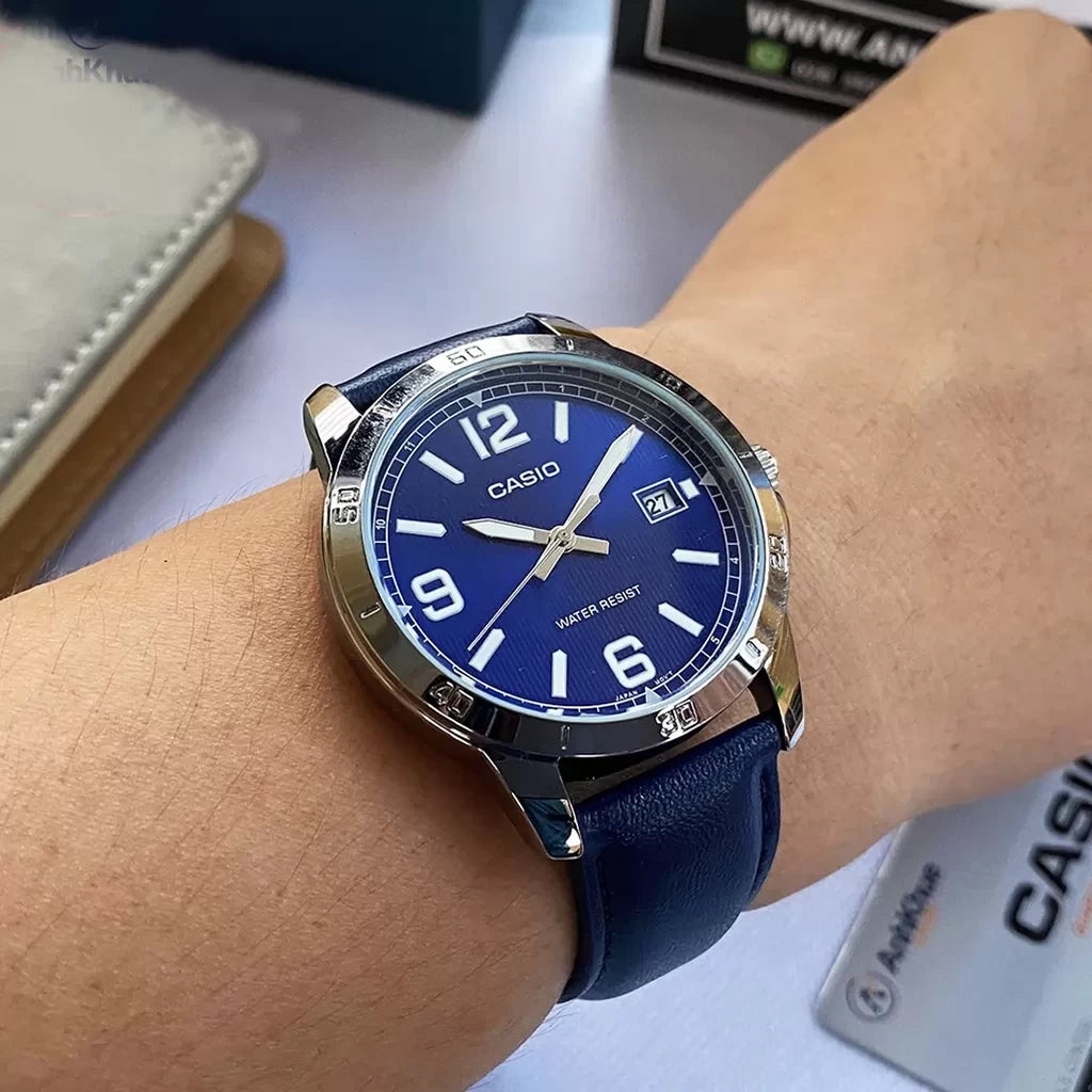 Reloj Casio MTP-V004L-2B Hombre - Análogo