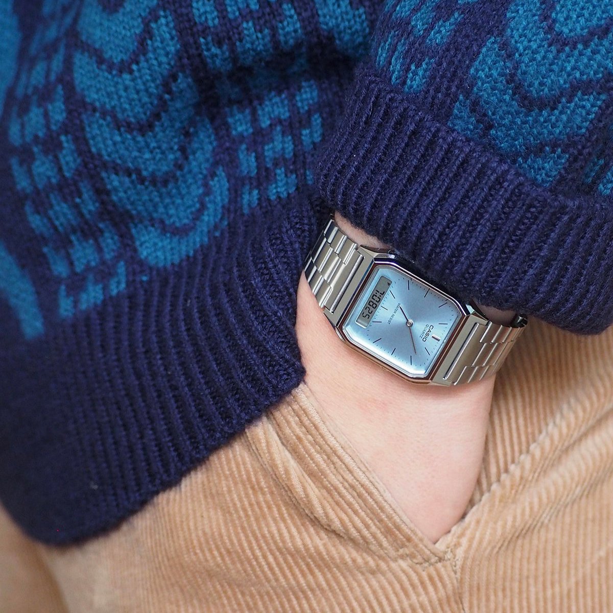 Reloj Casio AQ-230A-2A1 Unisex - Análogo Digital