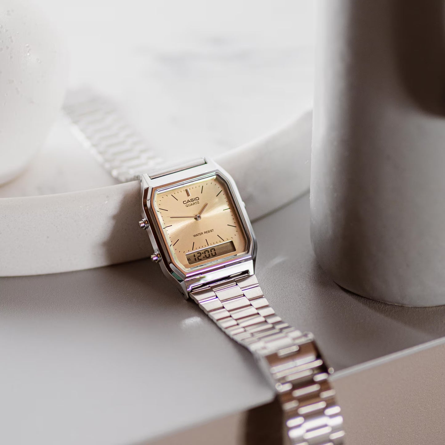 Reloj Casio AQ-230A-4A Unisex - Análogo Digital