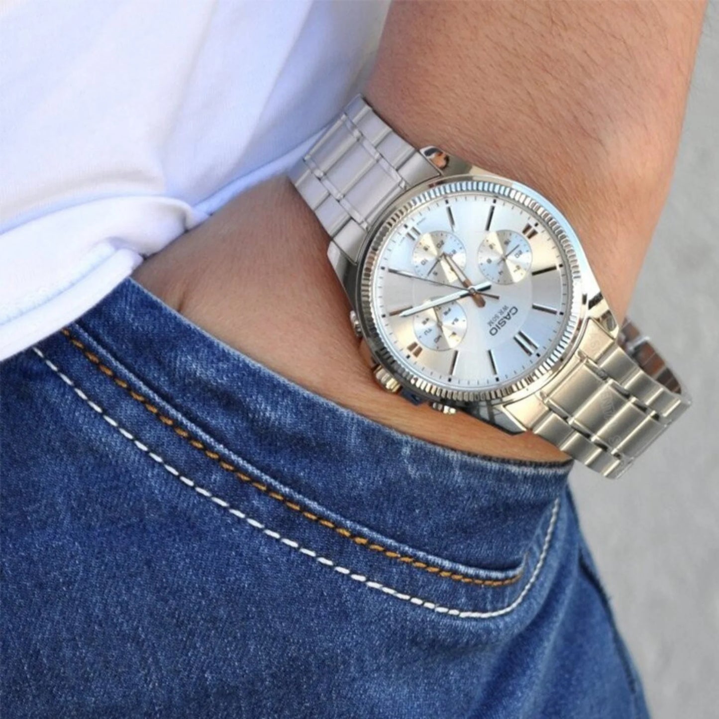 Reloj Casio MTP-1375D-7AV Hombre - Análogo