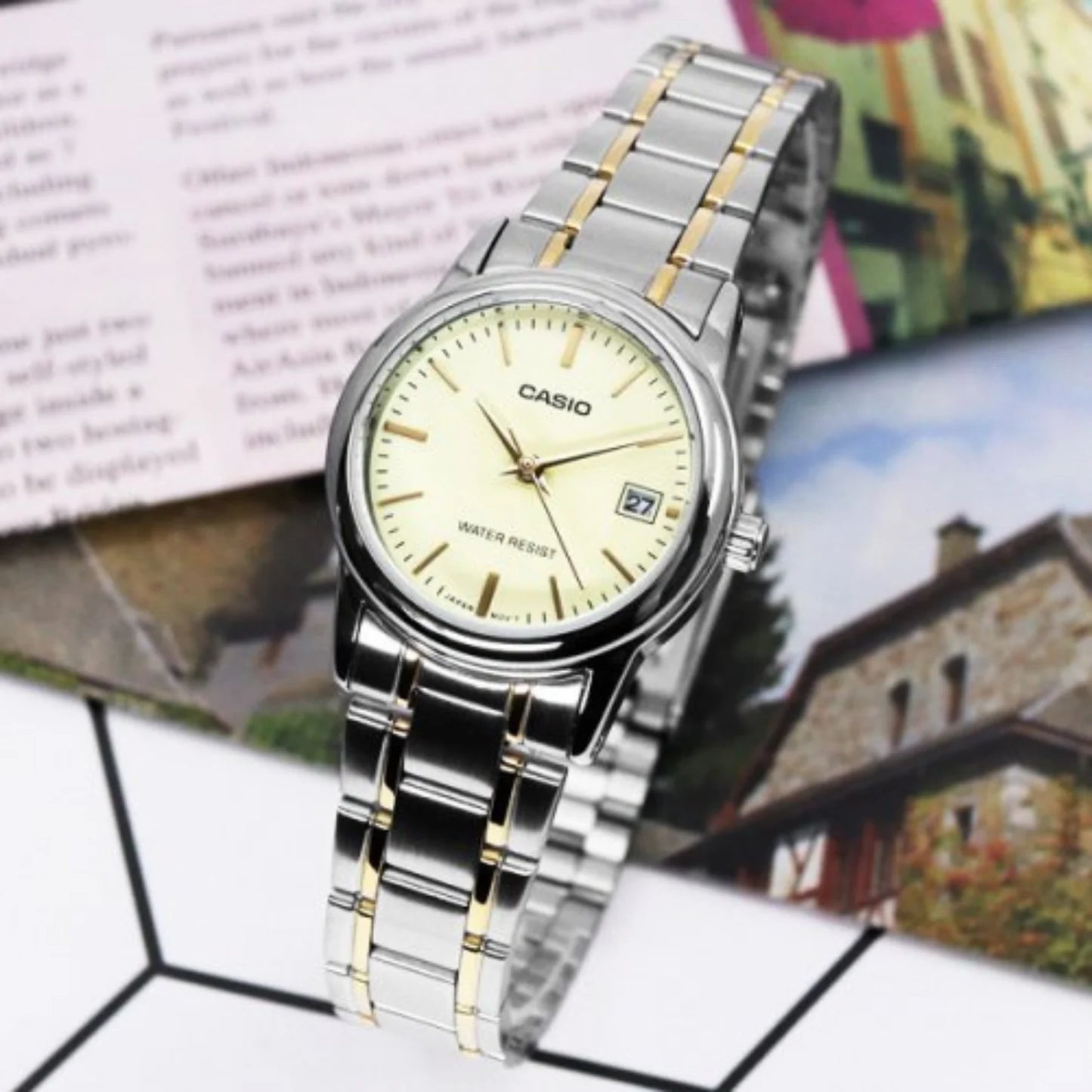 Reloj Casio LTP-V002SG-9A Mujer - Análogo