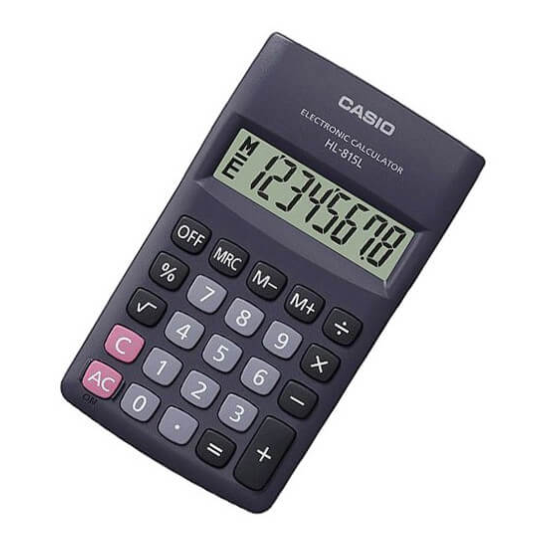 Calculadora Casio HL-815L-BK