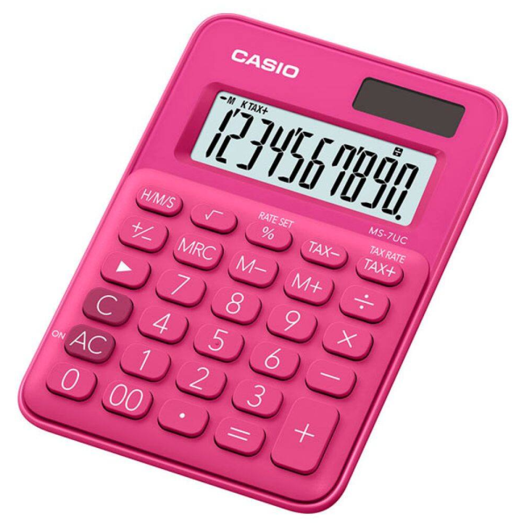 Calculadora Casio MS-7UC-RD