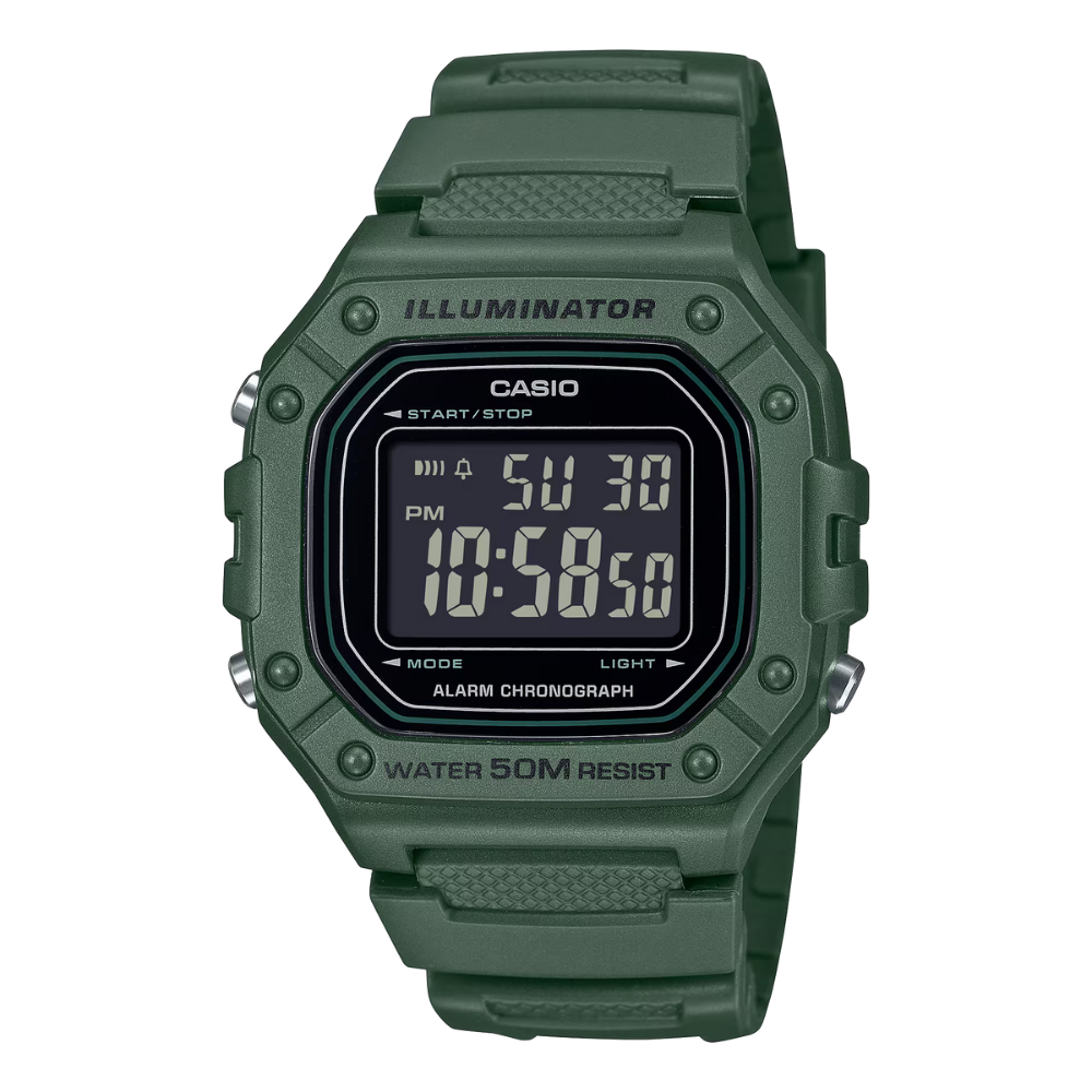Reloj Casio W-218H-3BV Unisex - Digital
