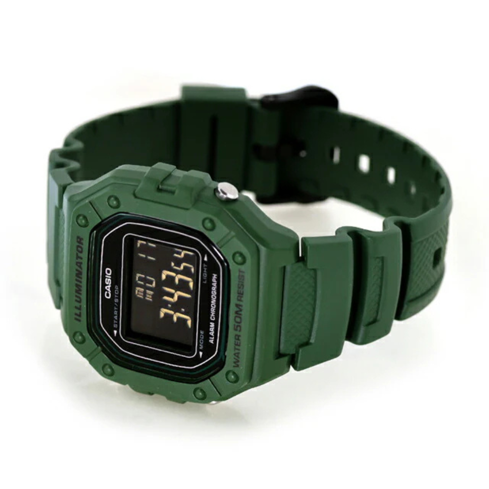 Reloj Casio W-218H-3BV Unisex - Digital