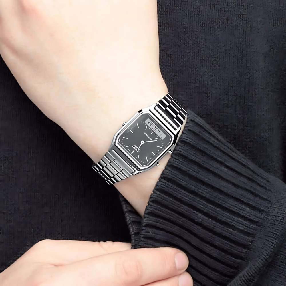 Reloj Casio AQ-230A-1D Unisex - Análogo Digital