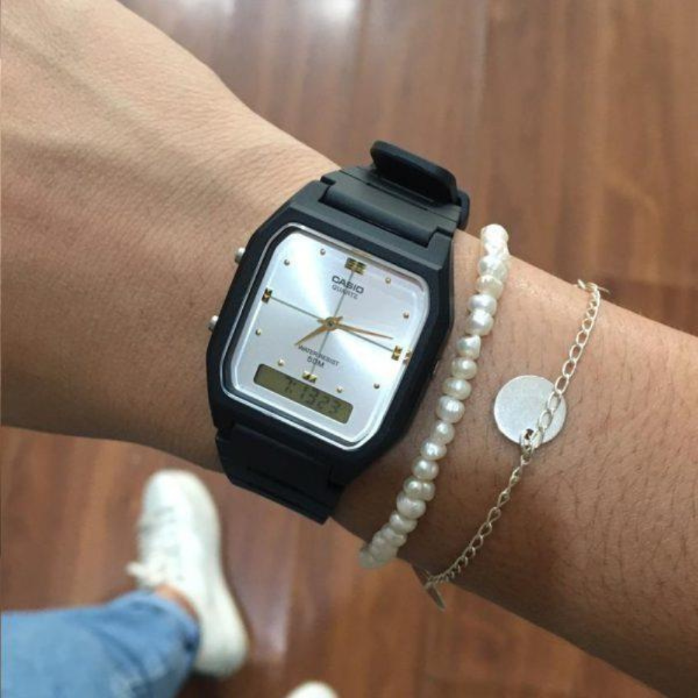 Reloj Casio AW-48HE-7AV Hombre - Análogo Digital