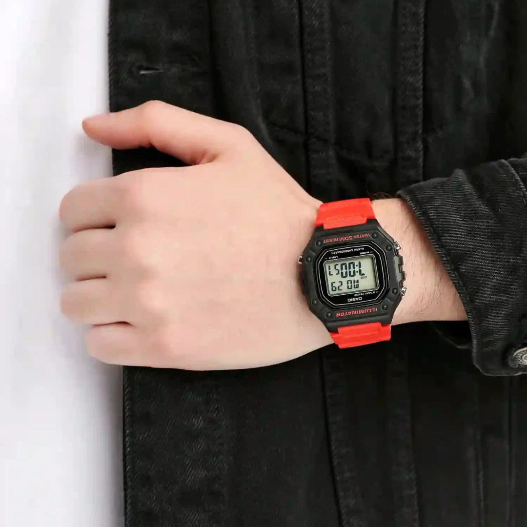 Reloj Casio W-218H-4BV Hombre - Digital
