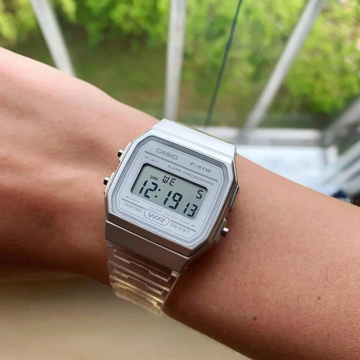 Reloj Casio F-91WS-7 Unisex - Digital