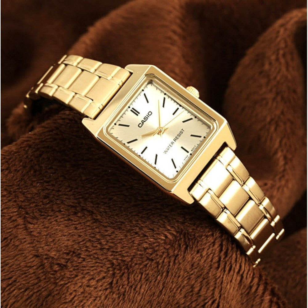 Reloj Casio Tank LTP-V007G-9E Mujer - Análogo