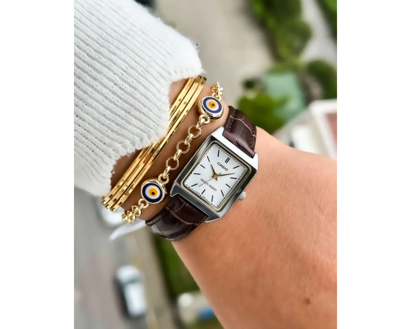 Reloj Casio Tank LTP-V007L-7E2 Mujer - Análogo