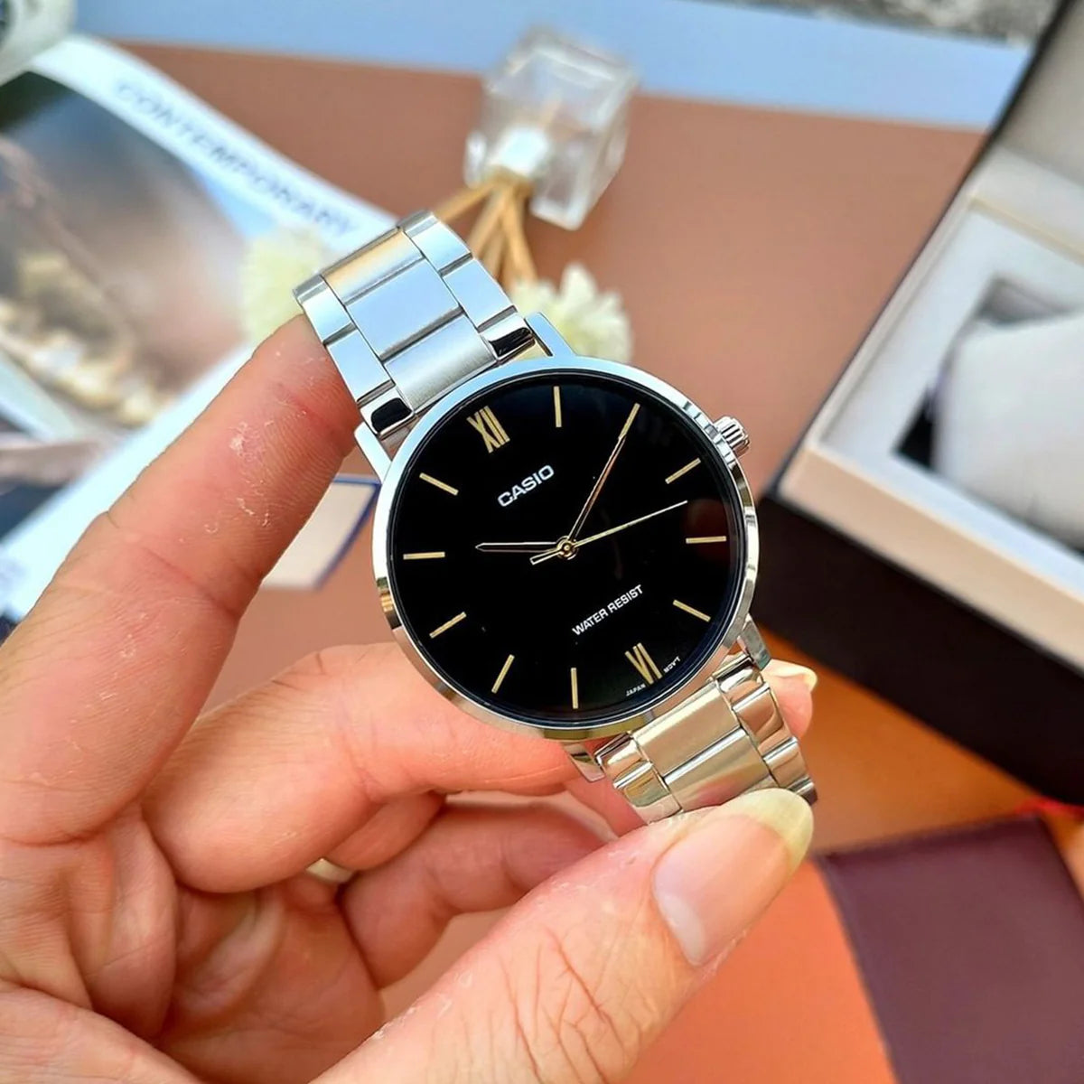 Reloj Casio LTP-VT01D-1B Mujer - Análogo