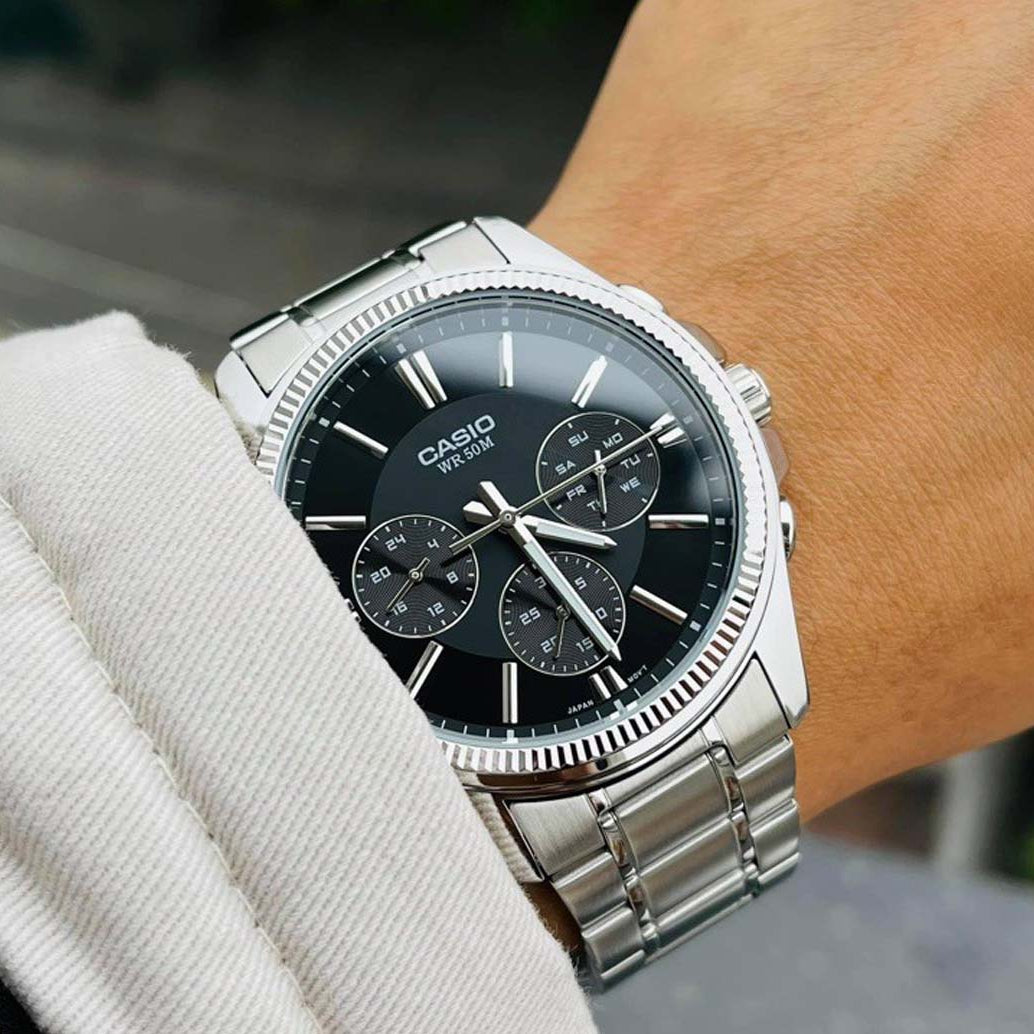 Reloj Casio MTP-1375D-1AV Hombre - Análogo