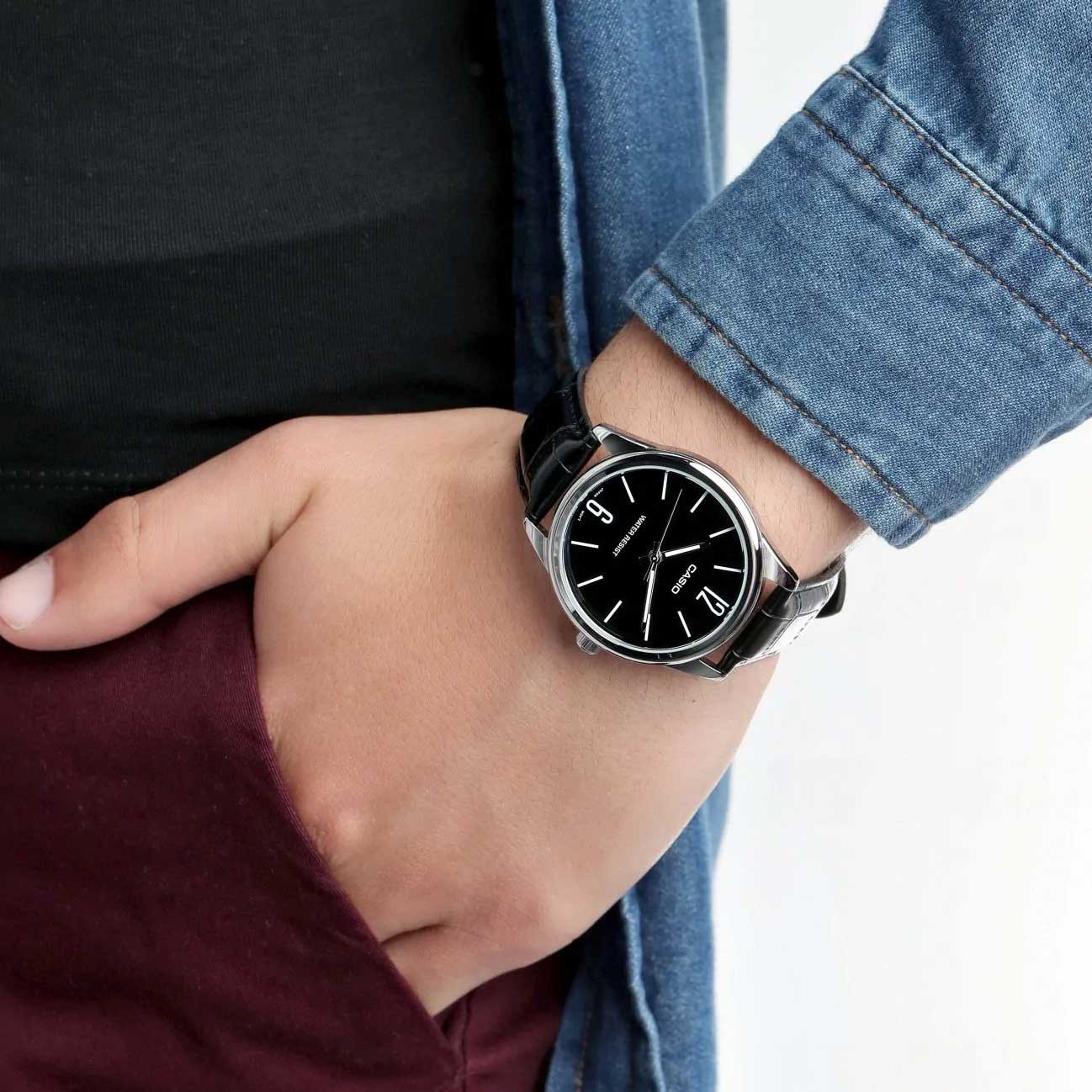 Reloj Casio MTP-V005L-1B Hombre - Análogo