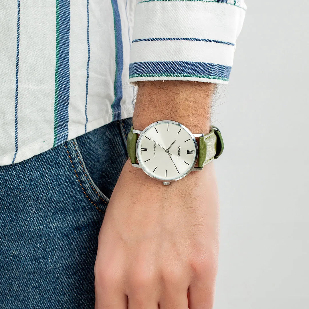 Reloj Casio MTP-VT01L-3B Hombre - Análogo