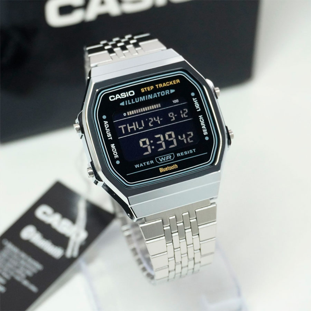 Reloj Casio Bluetooth ABL-100WE-1B Unisex - Digital
