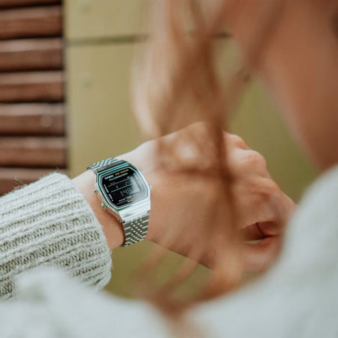 Reloj Casio Bluetooth ABL-100WE-1B Unisex - Digital