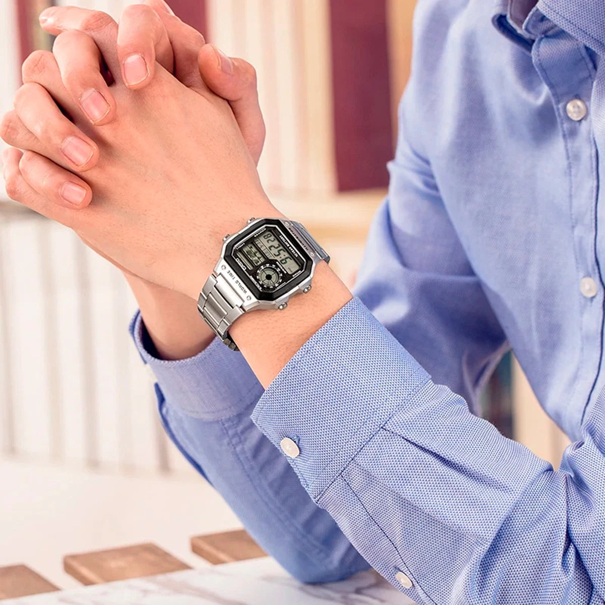 Reloj Casio AE-1200WHD-1AV Unisex - Digital