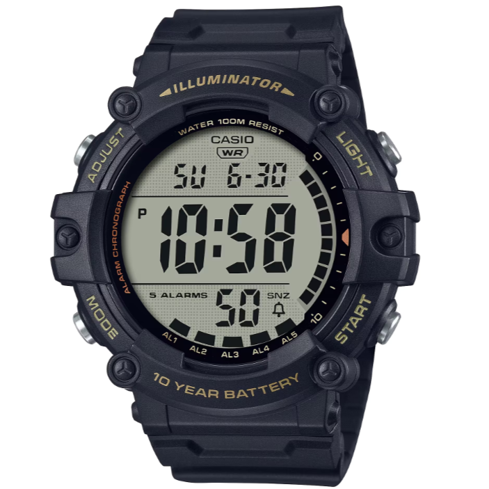 Reloj Casio Correa Larga AE-1500WHX-1AV Hombre - Digital