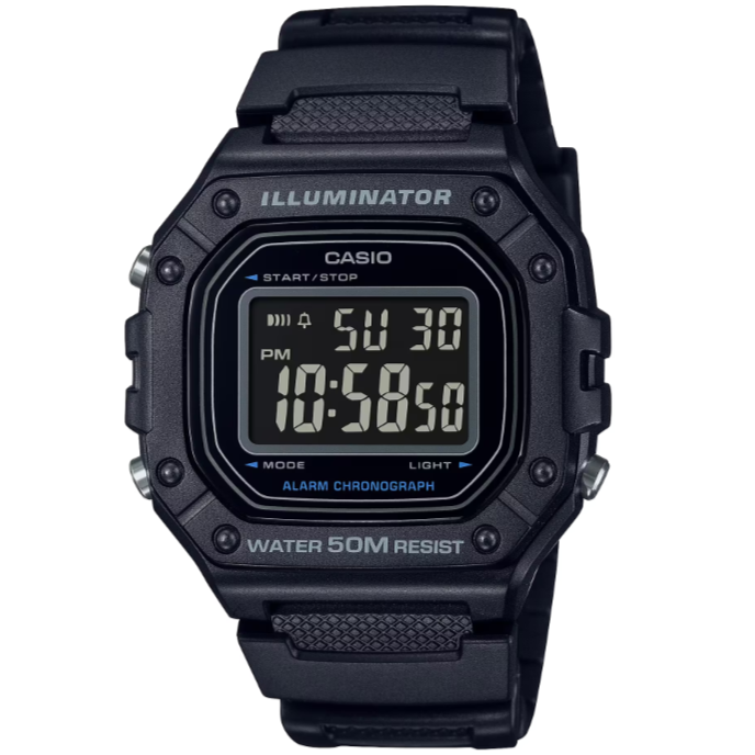 Reloj Casio W-218H-1BV Unisex - Digital