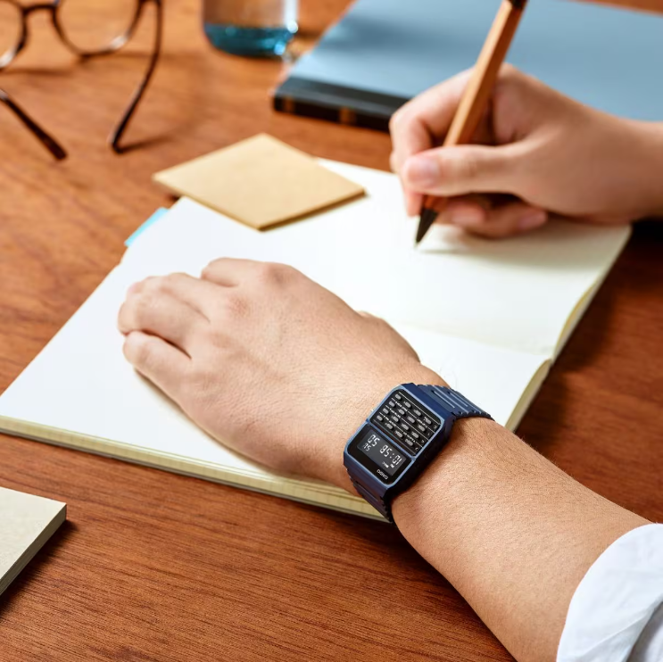 Reloj Casio Calculadora CA-53WF-2B Unisex - Digital