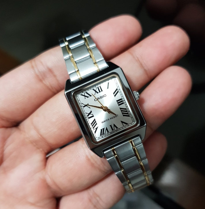 Reloj Casio Tank LTP-V007SG-9B Mujer - Análogo