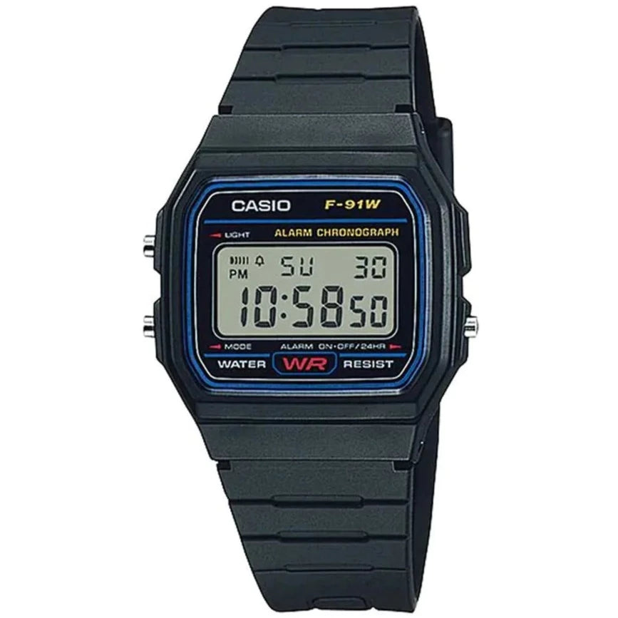 Reloj Casio Vintage F-91W-1D Unisex - Digital