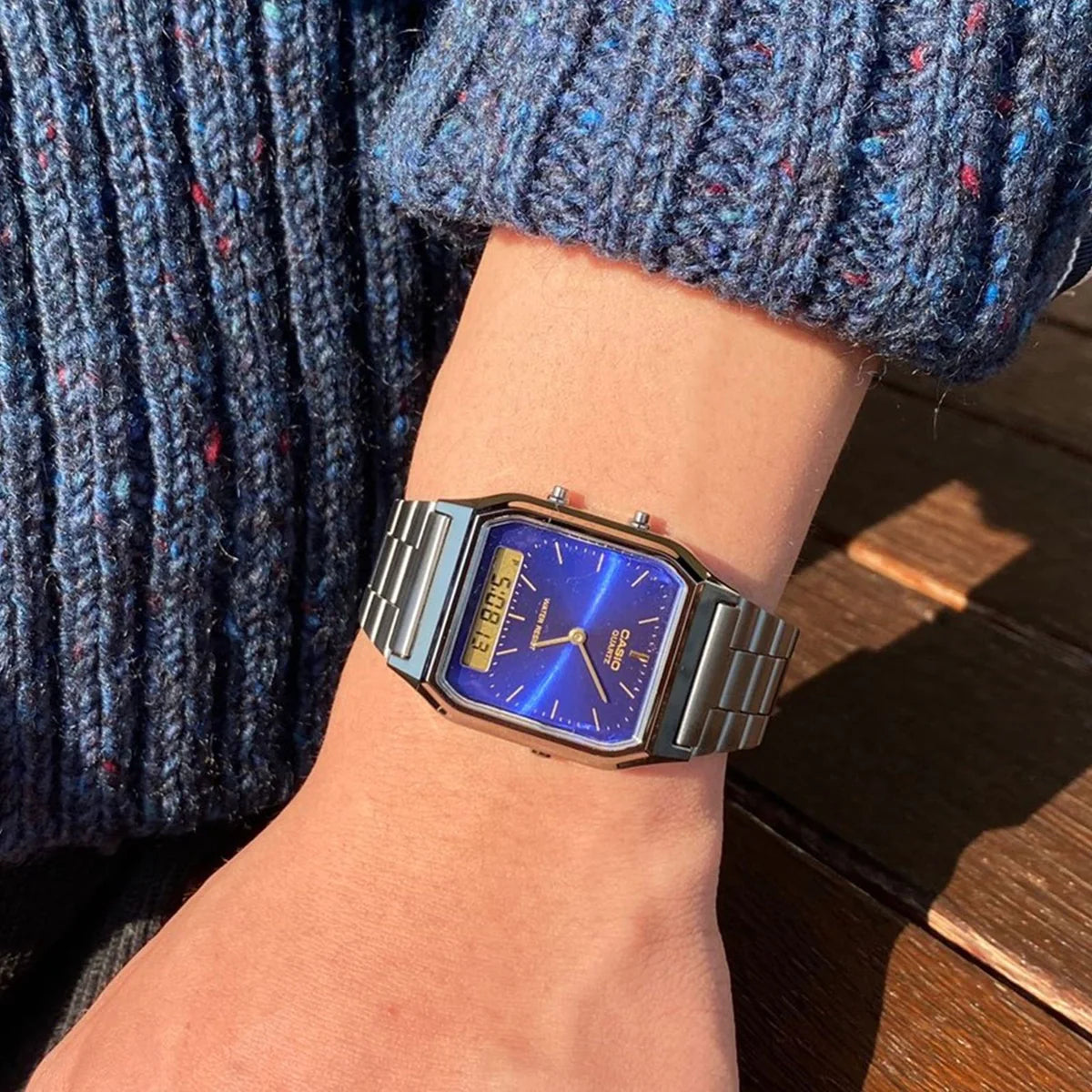 Reloj Casio AQ-230GG-2A Unisex - Análogo Digital