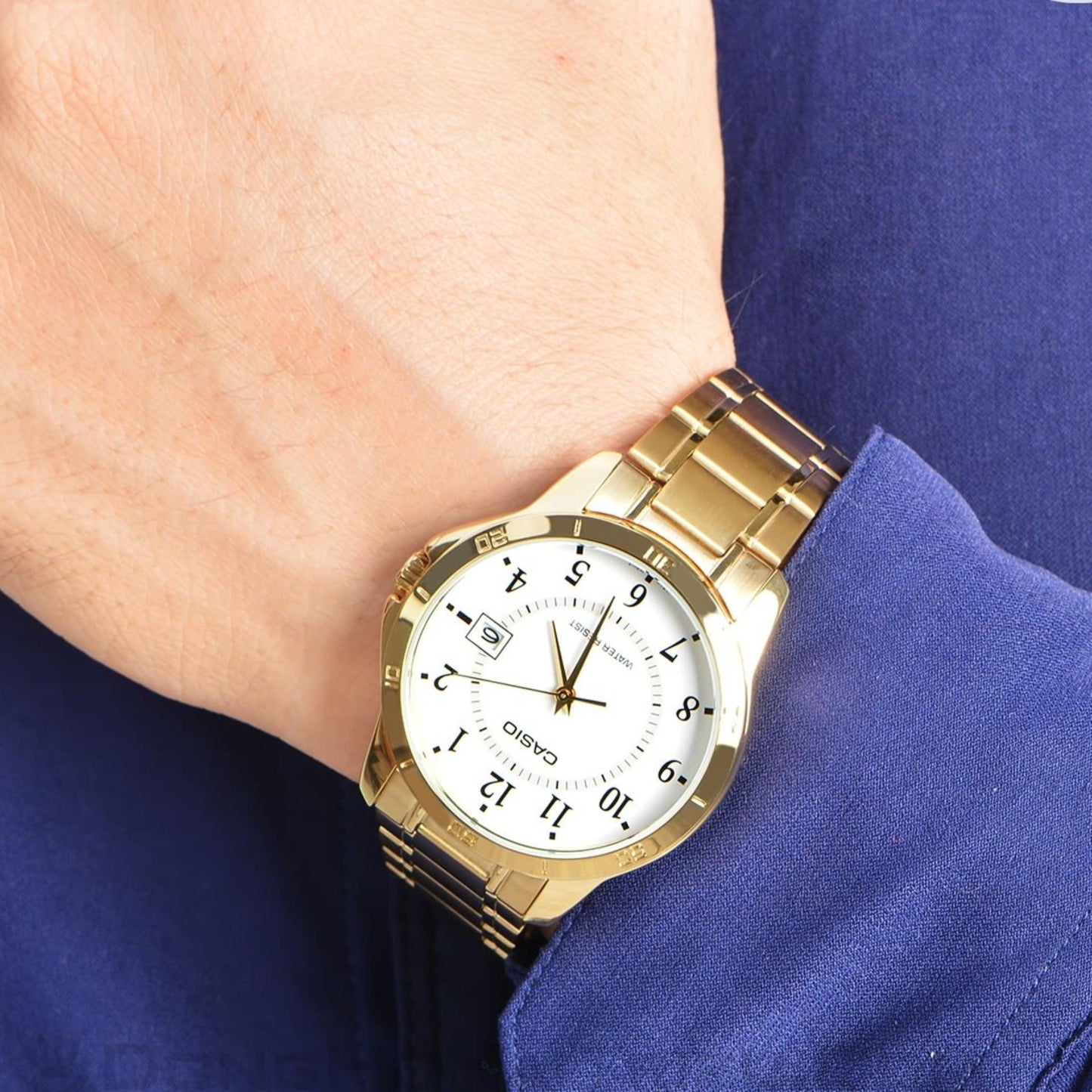 Reloj Casio MTP-V004G-7B Hombre - Análogo