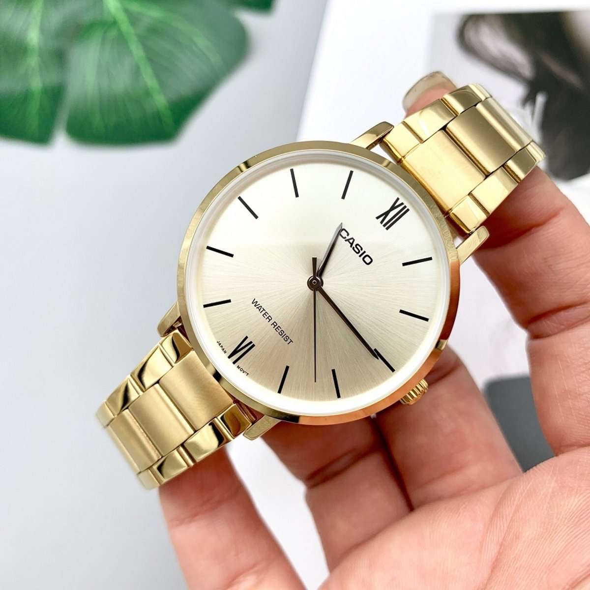Reloj Casio LTP-VT01G-9B Mujer - Análogo