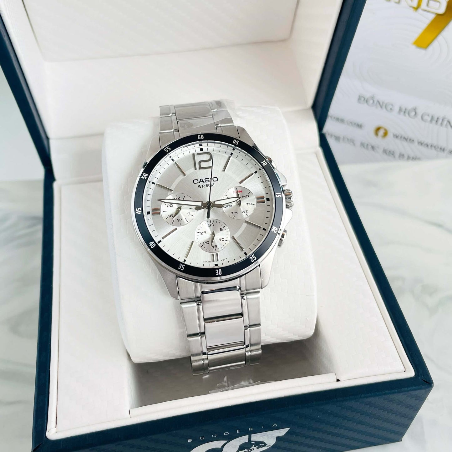 Reloj Casio MTP-1374D-7AV Hombre - Análogo