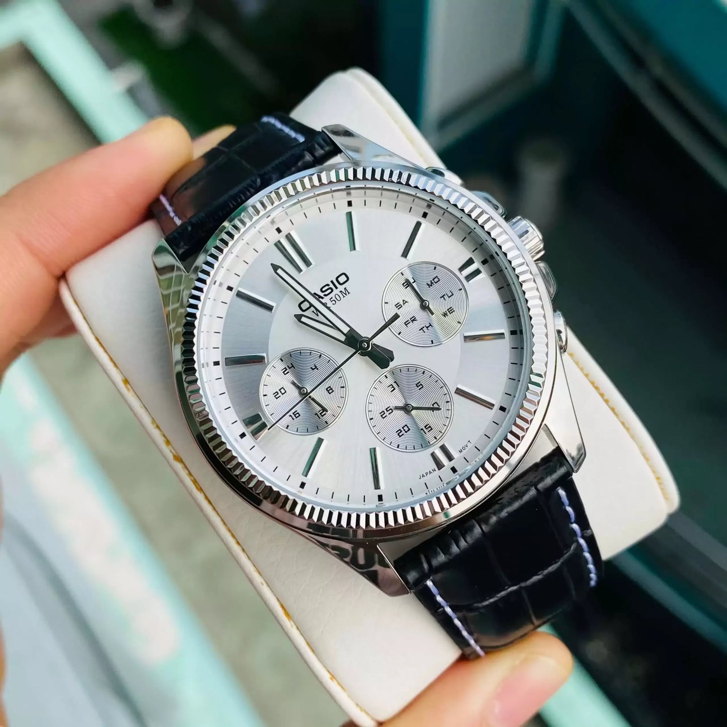 Reloj Casio MTP-1375L-7AV Hombre - Análogo