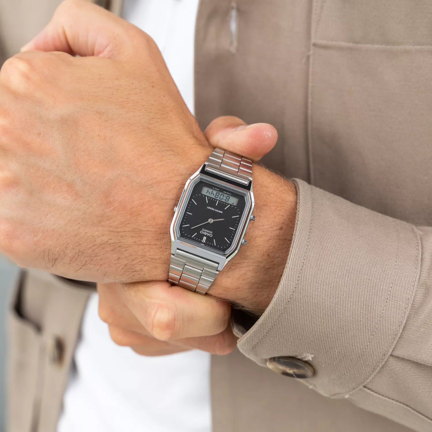 Reloj Casio AQ-230A-1D Unisex - Análogo Digital