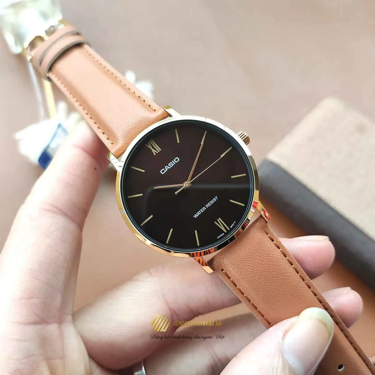 Reloj Casio MTP-VT01GL-5B Hombre - Análogo