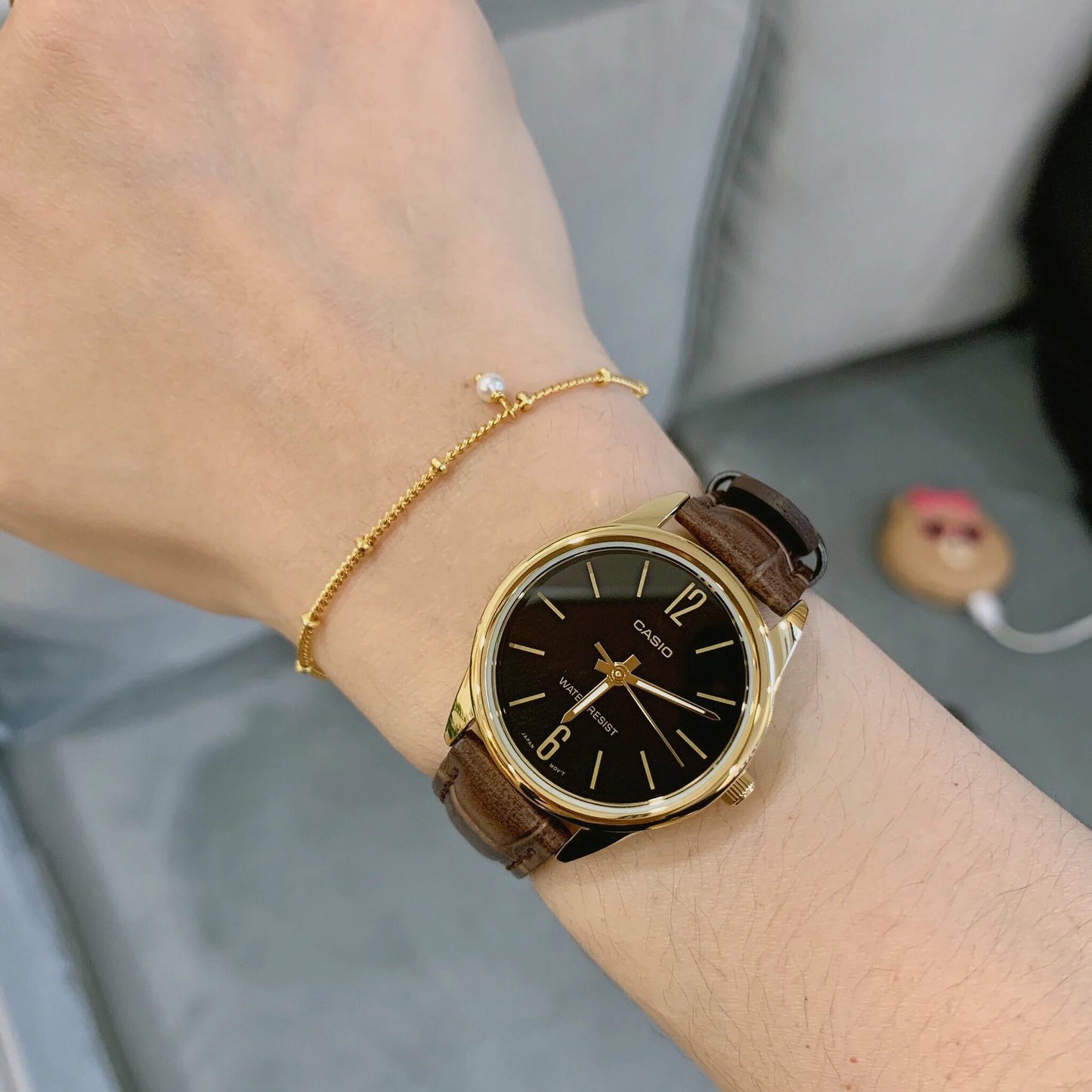 Reloj Casio LTP-V005GL-1B Mujer - Análogo