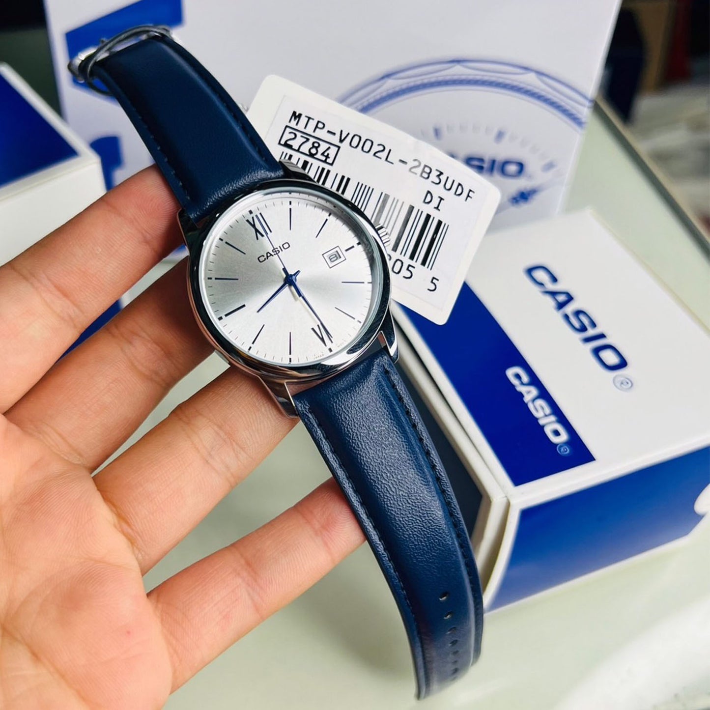 Reloj Casio MTP-V002L-2B3 Hombre - Análogo