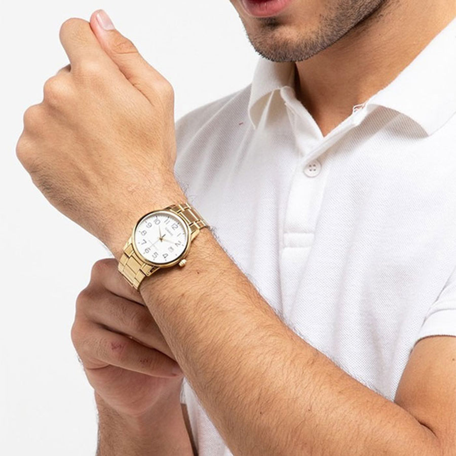 Reloj Casio MTP-V002G-7B2 Hombre - Análogo