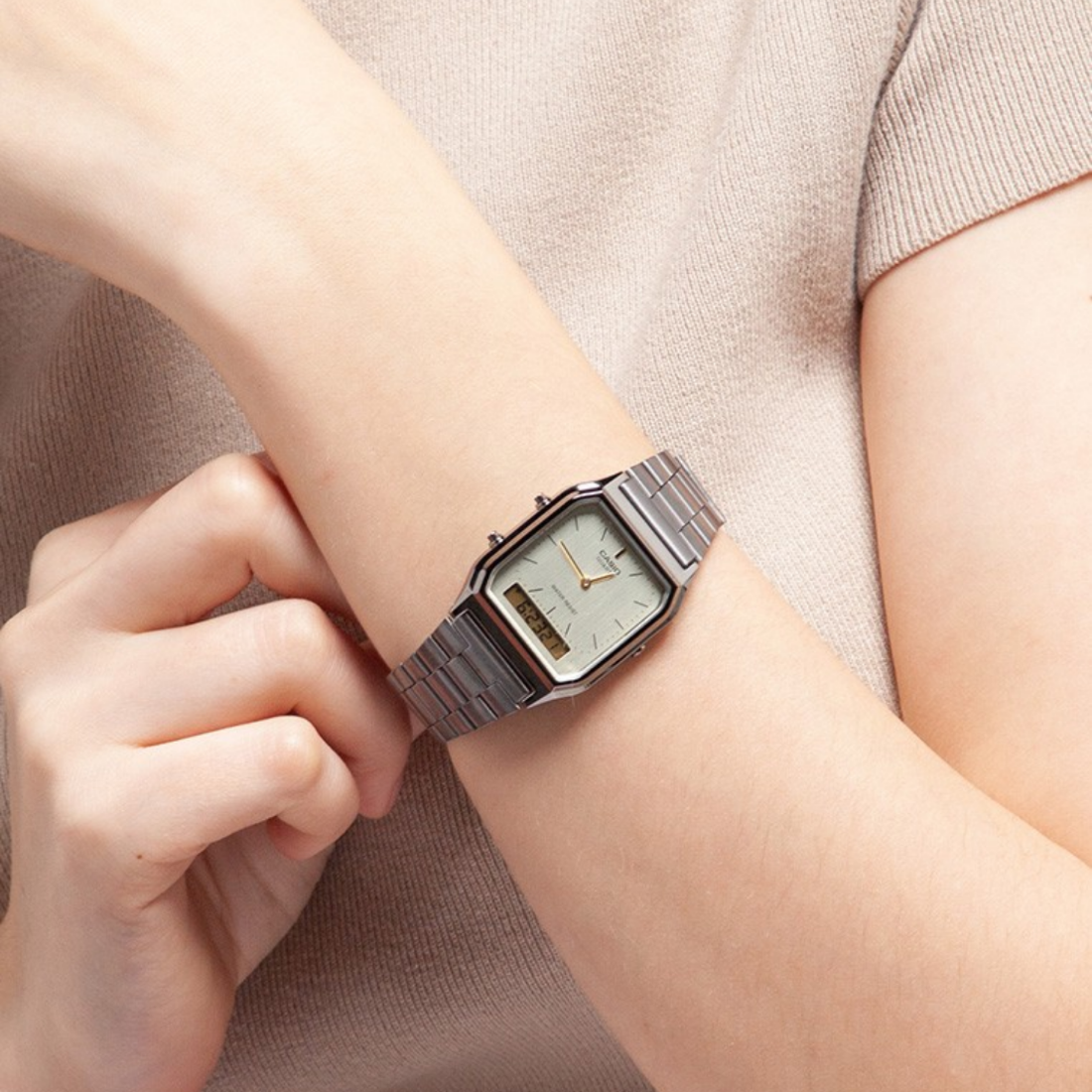 Reloj Casio AQ-230GG-9A Unisex - Análogo Digital