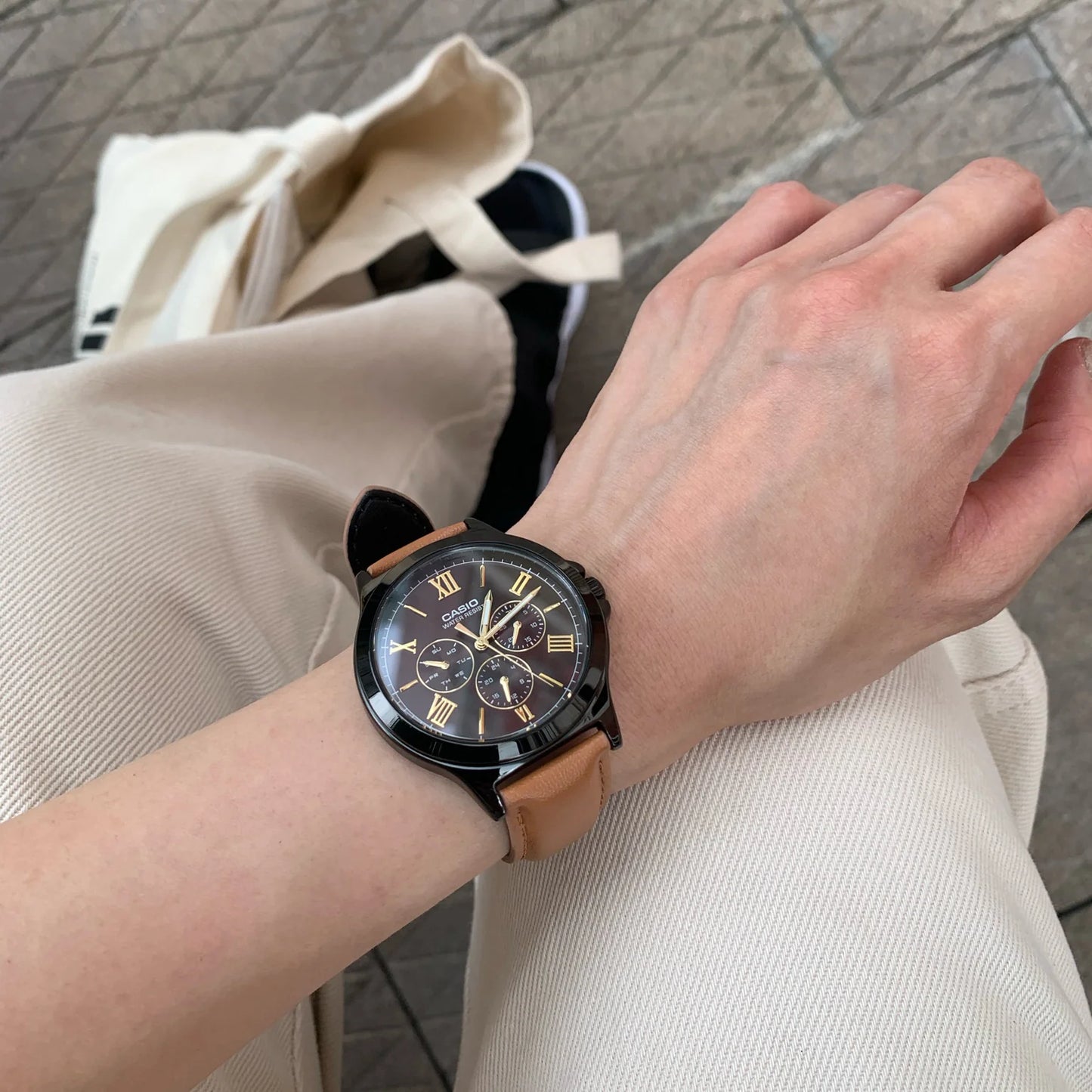 Reloj Casio MTP-V300BL-5A Hombre - Análogo