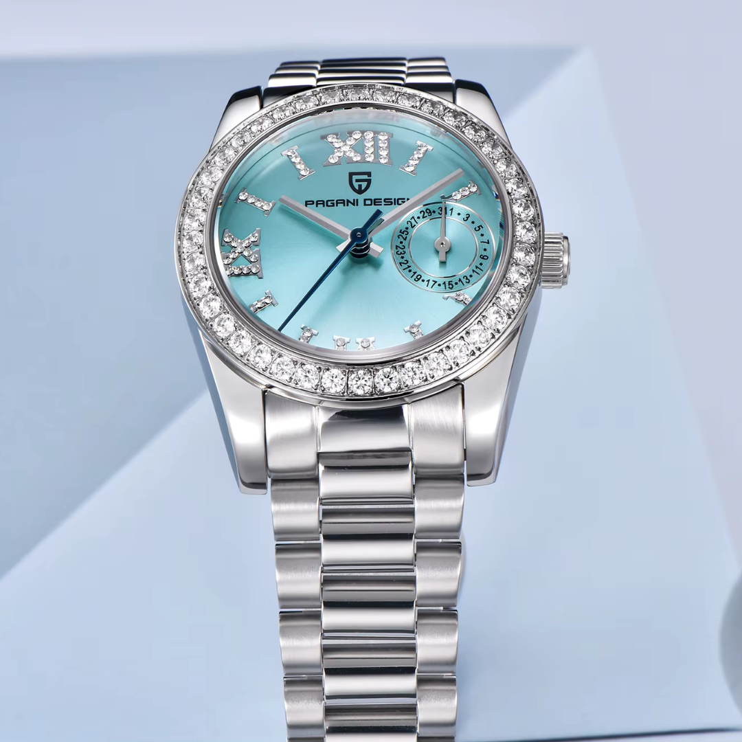 Reloj Pagani Design 1776T Datejust Japan Movt VH65 Mujer - Análogo