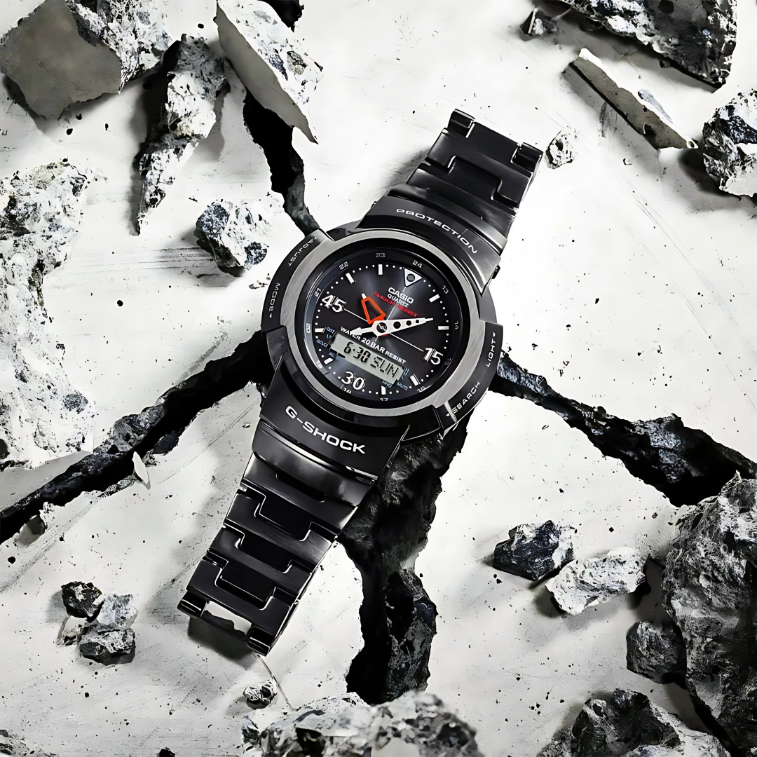 Reloj G-Shock AWM-500-1A Tough Solar Edición Limitada - Análogo Digital