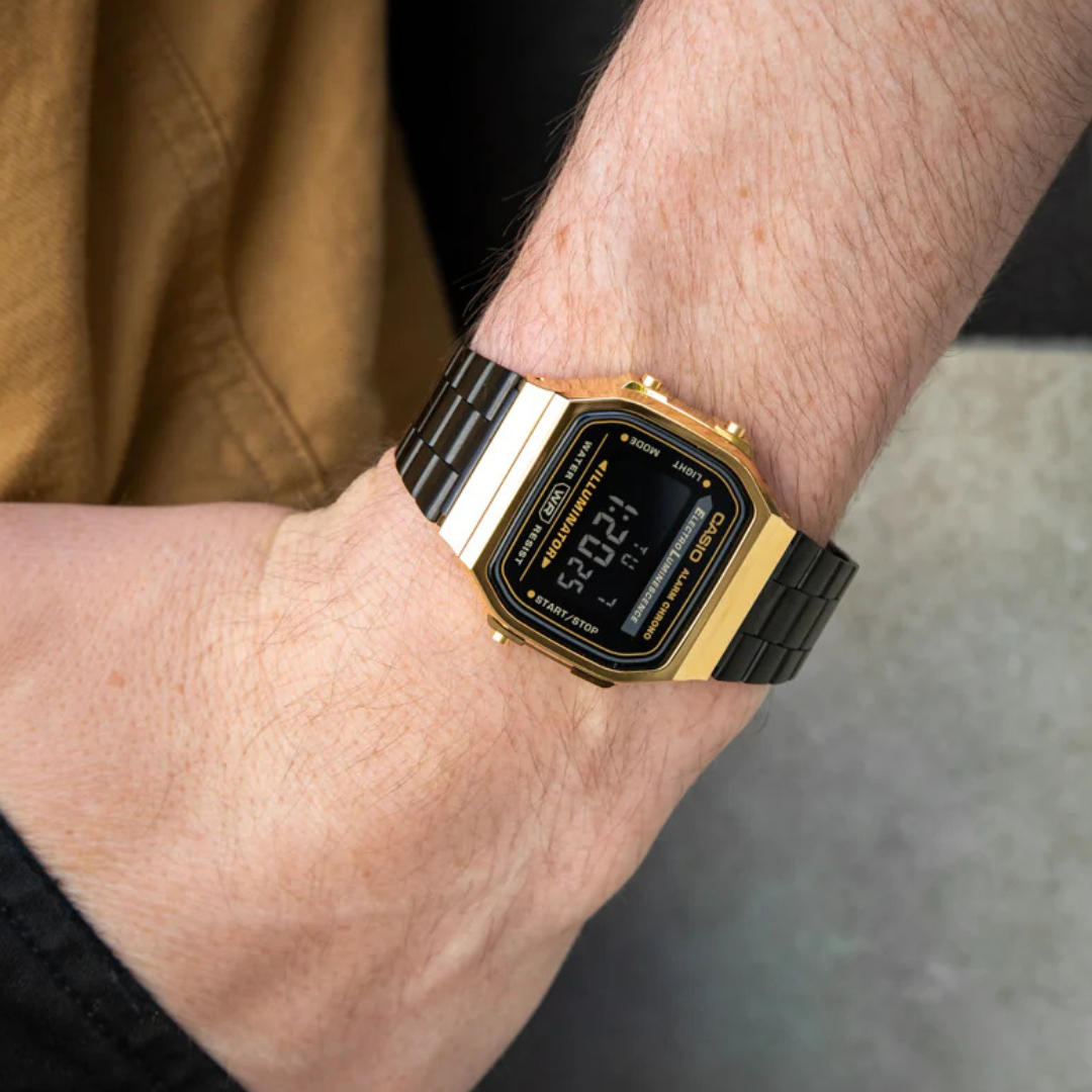 Reloj Casio A-168WEGB-1B Unisex - Digital