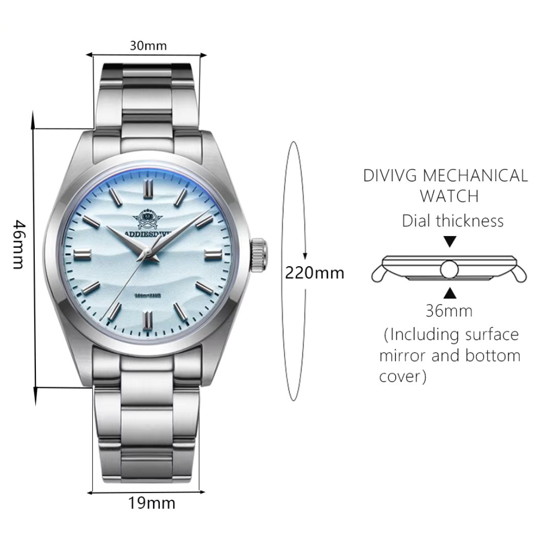 Reloj Addiesdive AD2030 Mov Seiko VH31 100mts Hombre - Análogo
