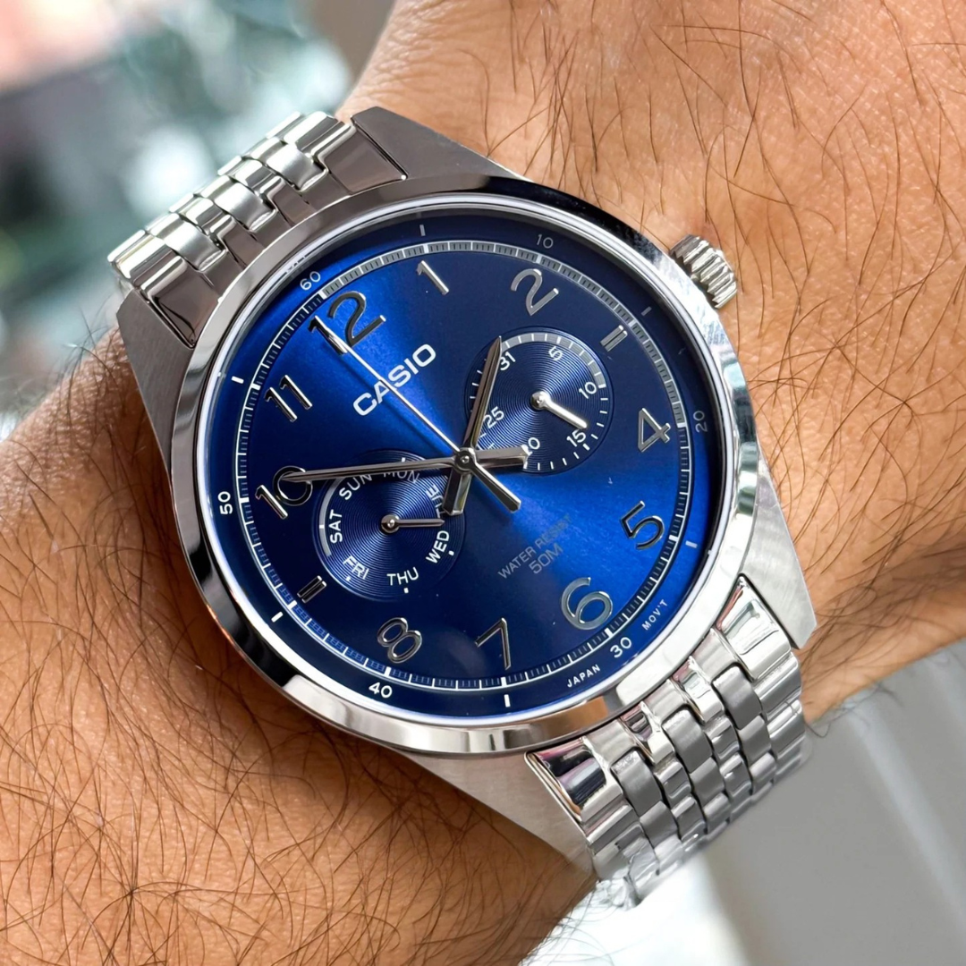 Reloj Casio MTP-E340D-2AV Hombre - Análogo