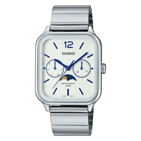 Reloj Casio Moonphase MTP-M305D-7AV Unisex - Análogo